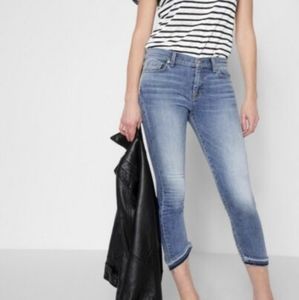 7 For All Mankind Lightwash Raw Hem Jean's NWT
